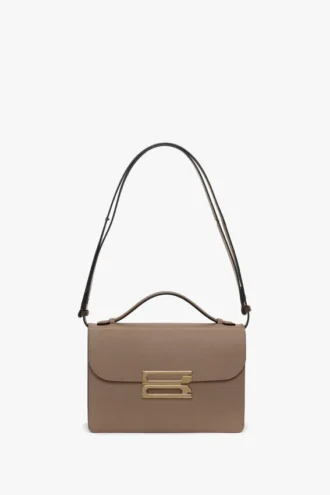 Dorian-Tasche aus taubengrauem Leder