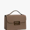 Dorian-Tasche aus taubengrauem Leder