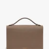 Dorian-Tasche aus taubengrauem Leder