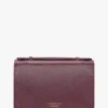 Dorian-Tasche, klein, aus burgunderrotem Leder