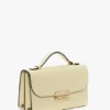 Dorian Tasche klein aus elfenbeinfarbenem Leder