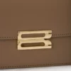 Dorian-Tasche, klein, aus taubengrauem Leder