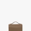 Dorian-Tasche, klein, aus taubengrauem Leder