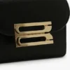 Dorian Tasche Micro aus schwarzem Leder