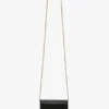 Dorian Tasche Micro aus schwarzem Leder