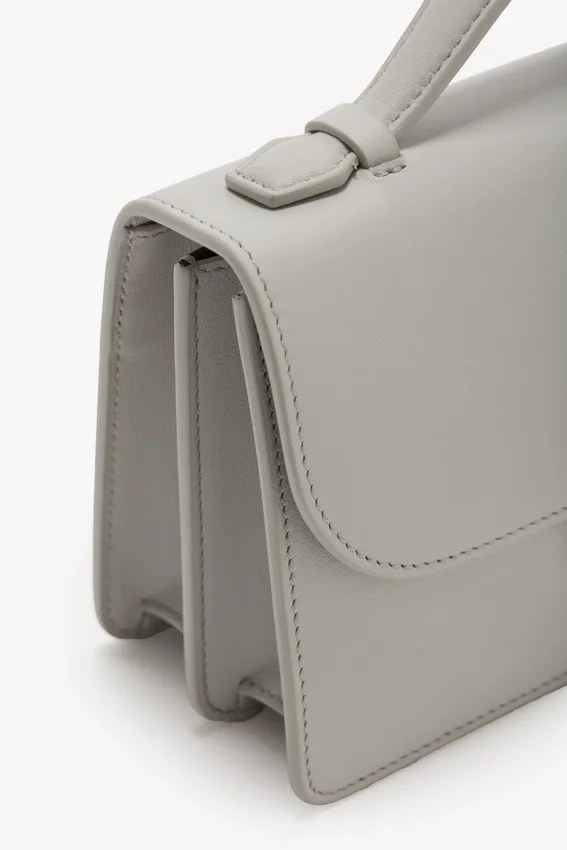 Dorian Tasche Small aus Magnesium-Leder Dorian Tasche Small aus Magnesium-Leder