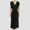 Edith Midi-Kleid in Schwarz