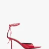 Eliza Stiletto-Sandale 75 aus rotem Leder