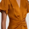 Eve Midi-Kleid in Bronze