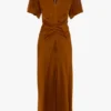 Eve Midi-Kleid in Bronze