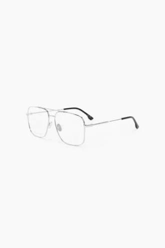 Feine Brille mit Doppelbrücke in Palladium Feine Brille mit Doppelbrücke in Palladium