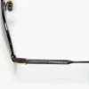 Feine Metall-Pilotenbrille in Gold-Schwarz Feine Metall-Pilotenbrille in Gold-Schwarz
