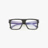 Geformter Flat-Top-Rahmen in Schwarz