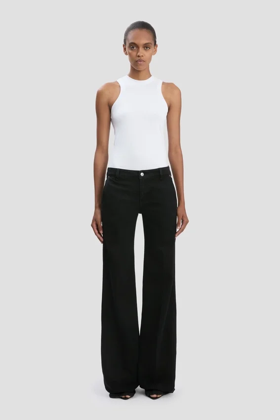 Gigi-Jeans in gewaschenem Schwarz Gigi-Jeans in gewaschenem Schwarz