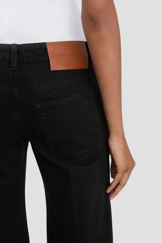 Gigi-Jeans in gewaschenem Schwarz Gigi-Jeans in gewaschenem Schwarz