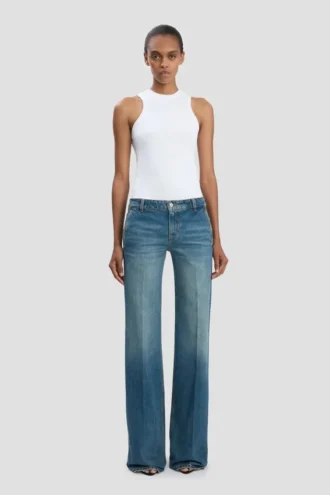 Gigi-Jeans in Mittelblau