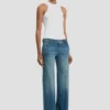 Gigi-Jeans in Mittelblau