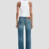 Gigi-Jeans in Mittelblau