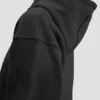 Hoodie mit Logo-Stickerei in Schwarz Hoodie mit Logo-Stickerei in Schwarz