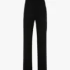 Hose mit transparenten Einsätzen in Schwarz Hose mit transparenten Einsätzen in Schwarz