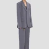 Jacke mit gekerbtem Revers in Flint
