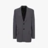 Jacke mit gekerbtem Revers in Flint