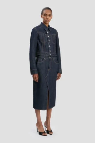 Jeansjacke in heller Waschung