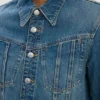 Jeansjacke in mittelblauer Waschung Jeansjacke in mittelblauer Waschung