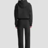 Hoodie mit Logo-Stickerei in Schwarz Hoodie mit Logo-Stickerei in Schwarz