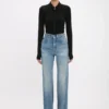 Julia-Jeans in mittelblauer Waschung