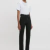 Julia Stretch-Jeans in gewaschenem Schwarz