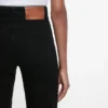 Julia Stretch-Jeans in gewaschenem Schwarz