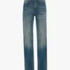 Julia Stretch-Jeans in Used-Blue-Waschung