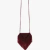 Manhattan-Bead-Tasche in Burgunderrot