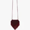 Manhattan-Bead-Tasche in Burgunderrot