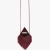 Manhattan-Bead-Tasche in Burgunderrot