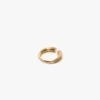 Manschettenknopf-Ring in Hellgold