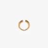 Manschettenknopf-Ring in Hellgold