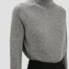 Marie-Pullover in Grau meliert