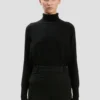 Marie-Pullover in Schwarz