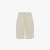 Maßgeschneiderte Shorts in Elfenbein
