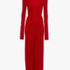 Midi-Kleid „Frances“ in Kardinalrot Midi-Kleid „Frances“ in Kardinalrot