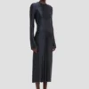 Midi-Kleid „Frances“ in Marineblau