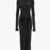 Midi-Kleid „Frances“ in Schwarz Midi-Kleid „Frances“ in Schwarz