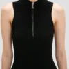 Mira Midi-Kleid in Schwarz