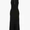 Mira Midi-Kleid in Schwarz