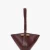Portofino Dia Clutch aus burgunderrotem Leder Portofino Dia Clutch aus burgunderrotem Leder