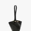 Portofino Dia Clutch aus schwarzem Leder Portofino Dia Clutch aus schwarzem Leder