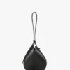 Portofino Dia Clutch aus schwarzem Leder Portofino Dia Clutch aus schwarzem Leder