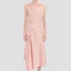 Posy Midi-Kleid in Altrosa